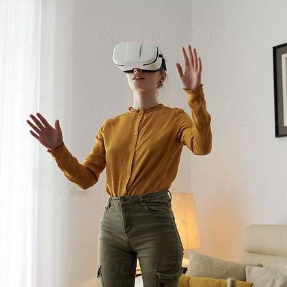 Entrez dans la métaverse et son monde virtuel
