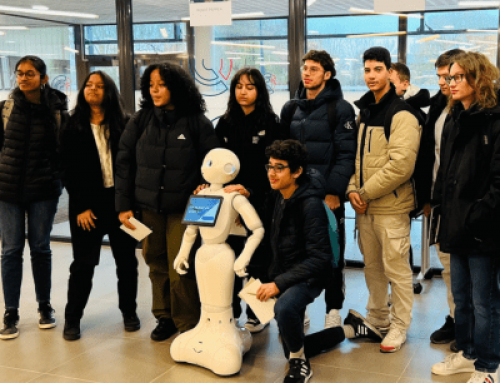 Pepper anime un atelier robotique pour la CCI Seine & Marne